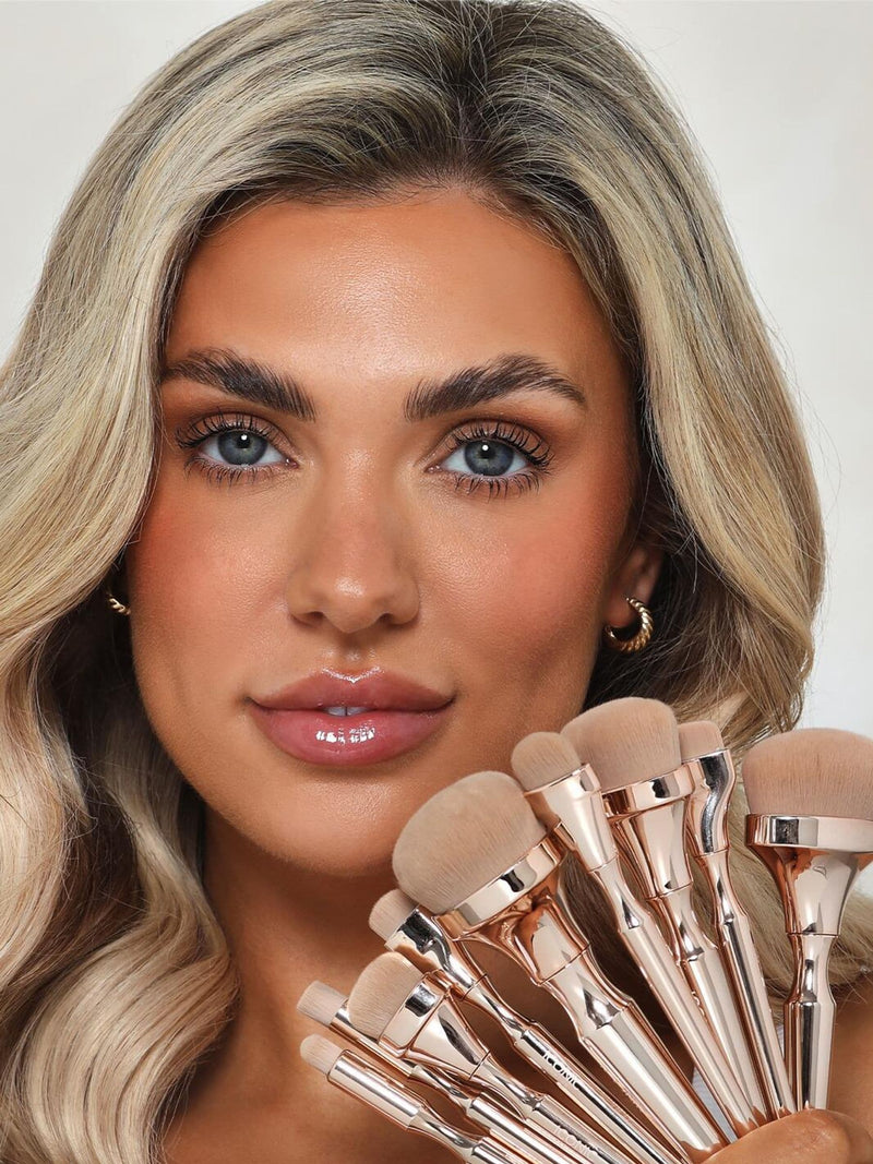 ICONIC London HD Blend makeup brush set 8-piece (British brand)