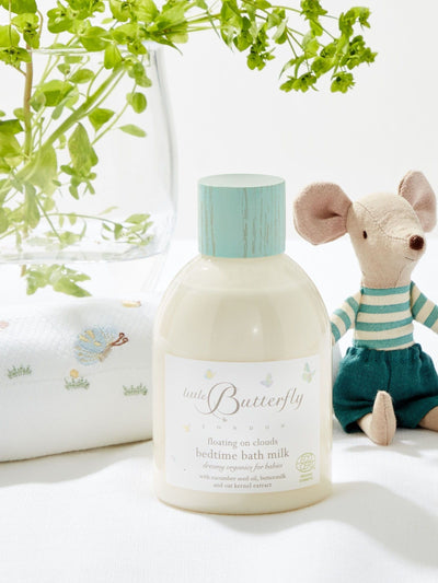 Next Little Butterfly London Floating on Clouds Bedtime Bath Milk 250ml- Buy online at McGrocer