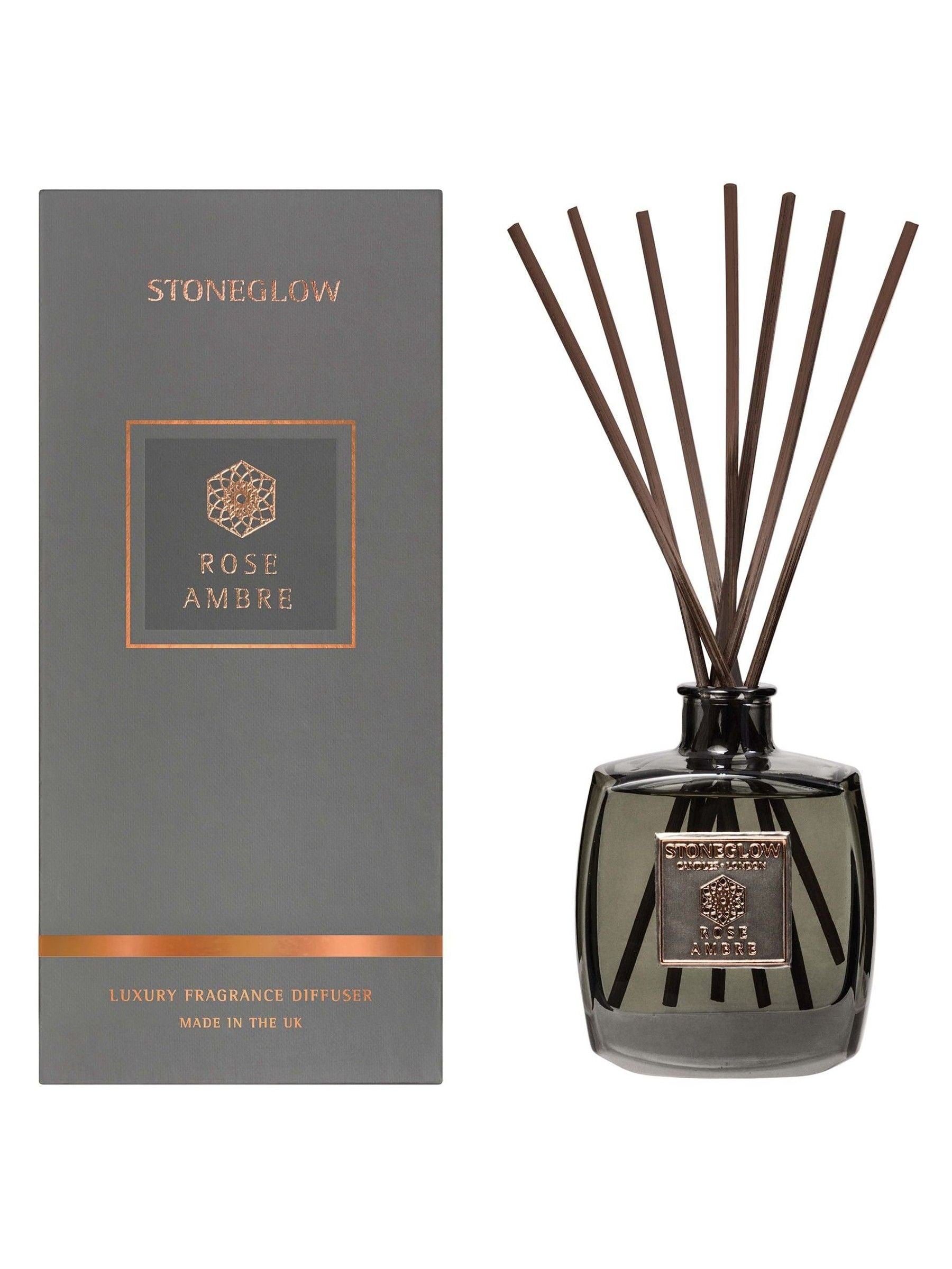 Stoneglow reed diffuser Rose Ambre 200ml, UK version