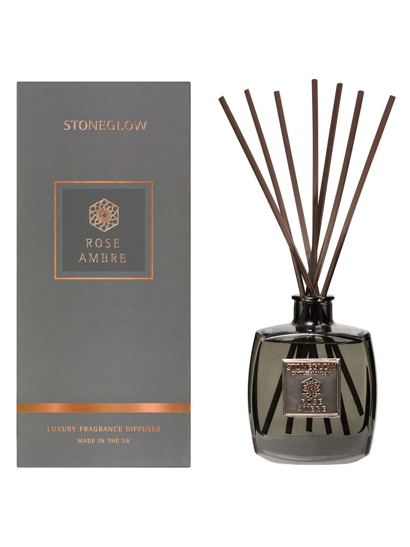 Stoneglow reed diffuser Rose Ambre 200ml, UK version