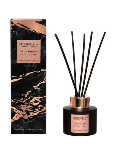 Stoneglow Dark Amber & Vetivert Luna Reed Diffuser 120ml