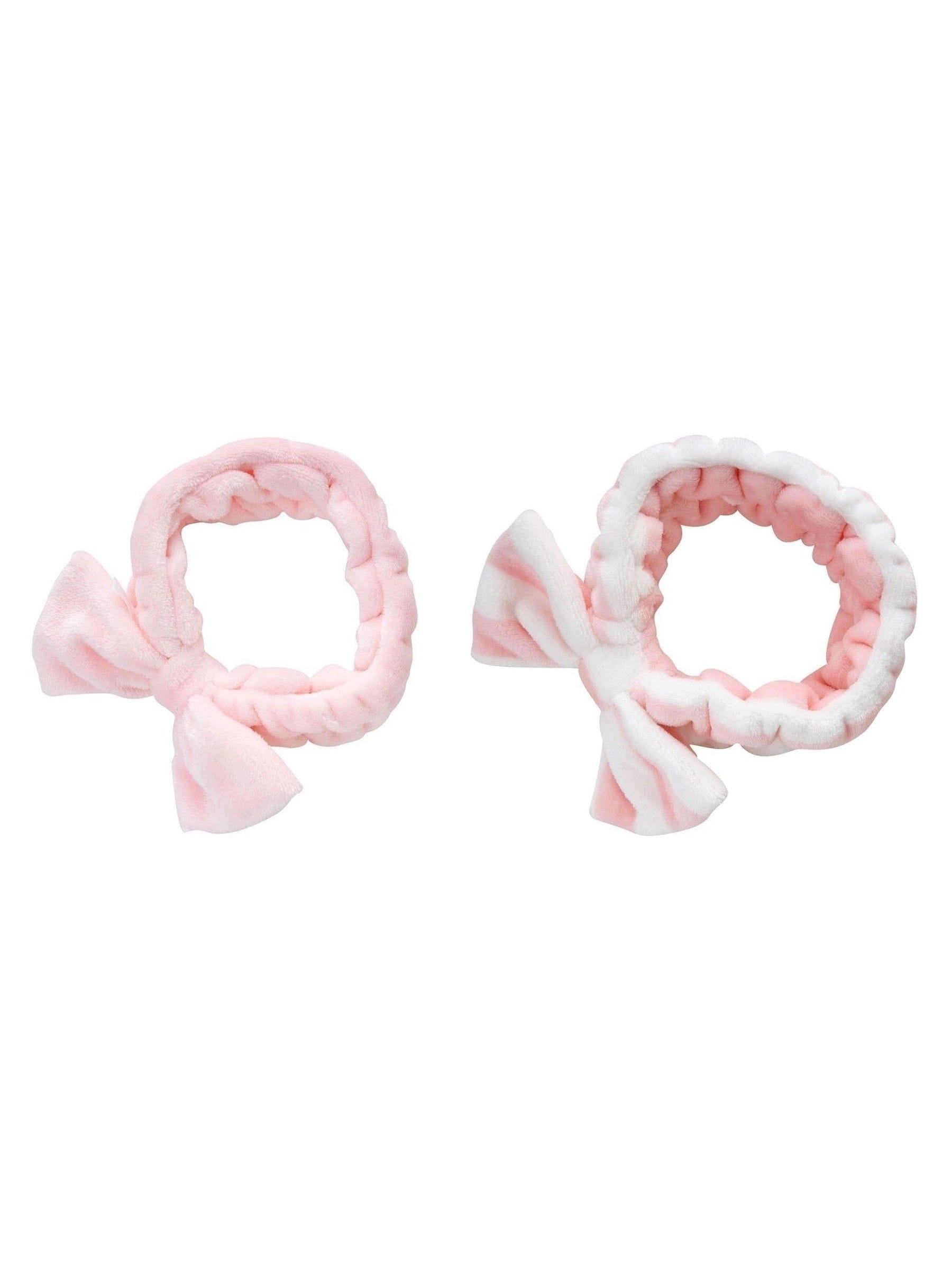 Brush Works makeup headbands 2 pack, imported from the UK