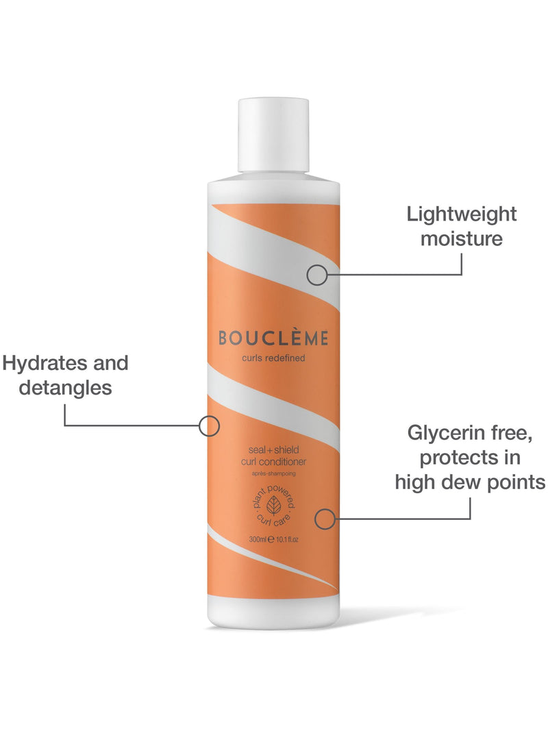 Boucleme Seal & Shield Conditioner 300ml, imported from the UK