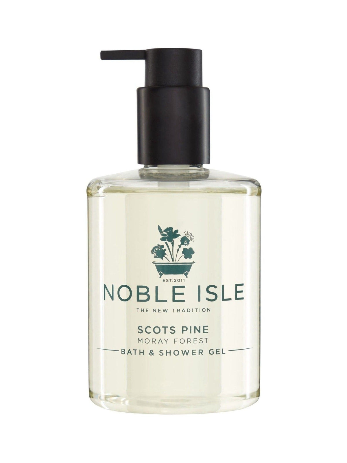 Noble Isle Scots Pine Bath and Shower Gel 250ml - British product