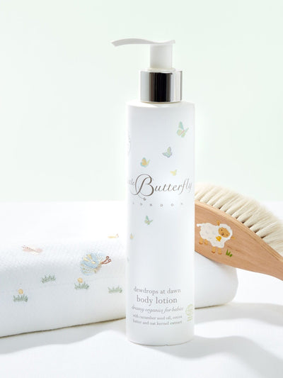 Little Butterfly London Lotion corporelle pour bébé Dewdrops at Dawn 200ml