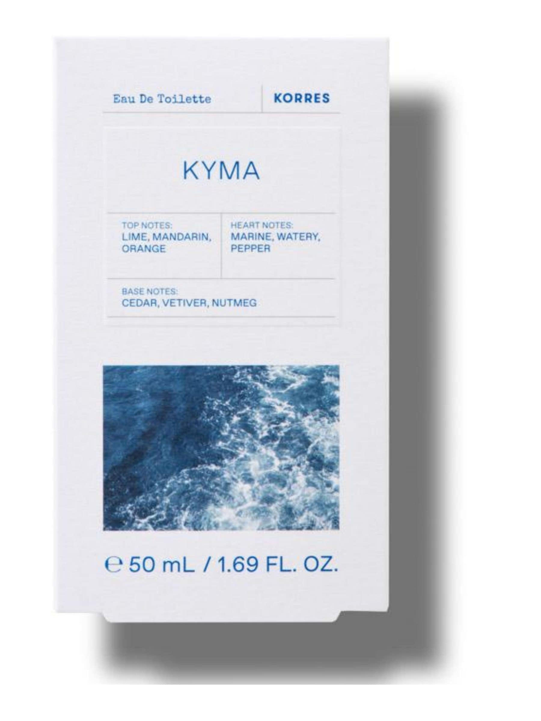 Korres Kyma Eau de Toilette 50ml, imported from the UK