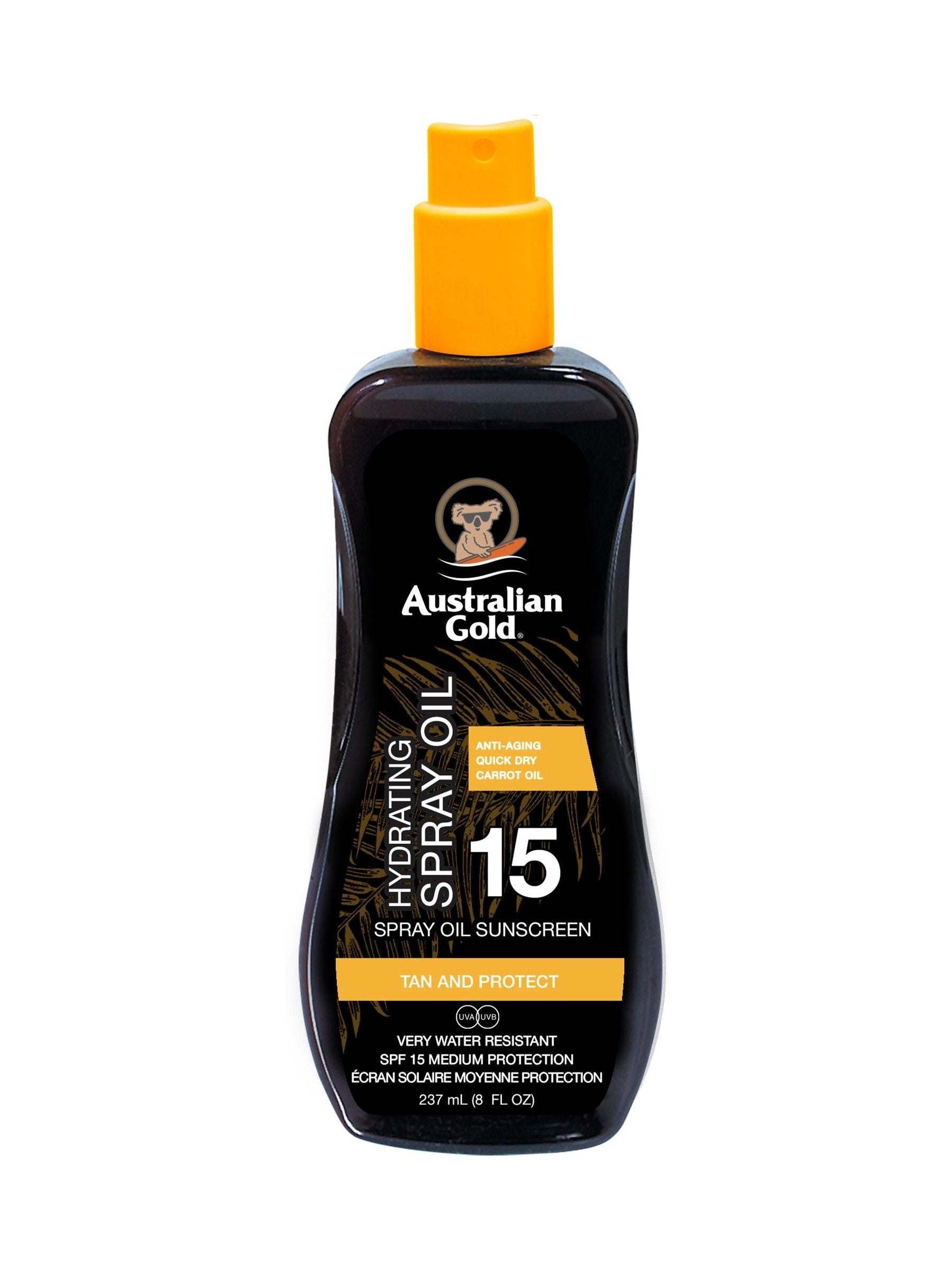 Australian Gold SPF 15 Hydrating Spray Oil 237 ml - British product
