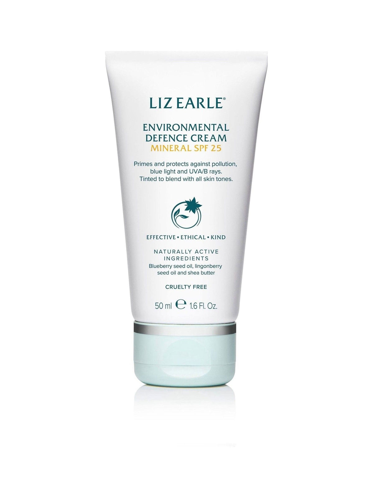 Liz Earle كريم حماية بيئية معدني SPF 25 بحجم 50 مل