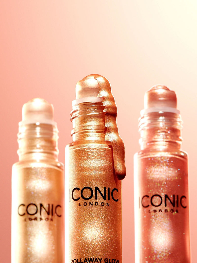 ICONIC London Rollaway Glow highlighter Champagne Chic, imported from the UK