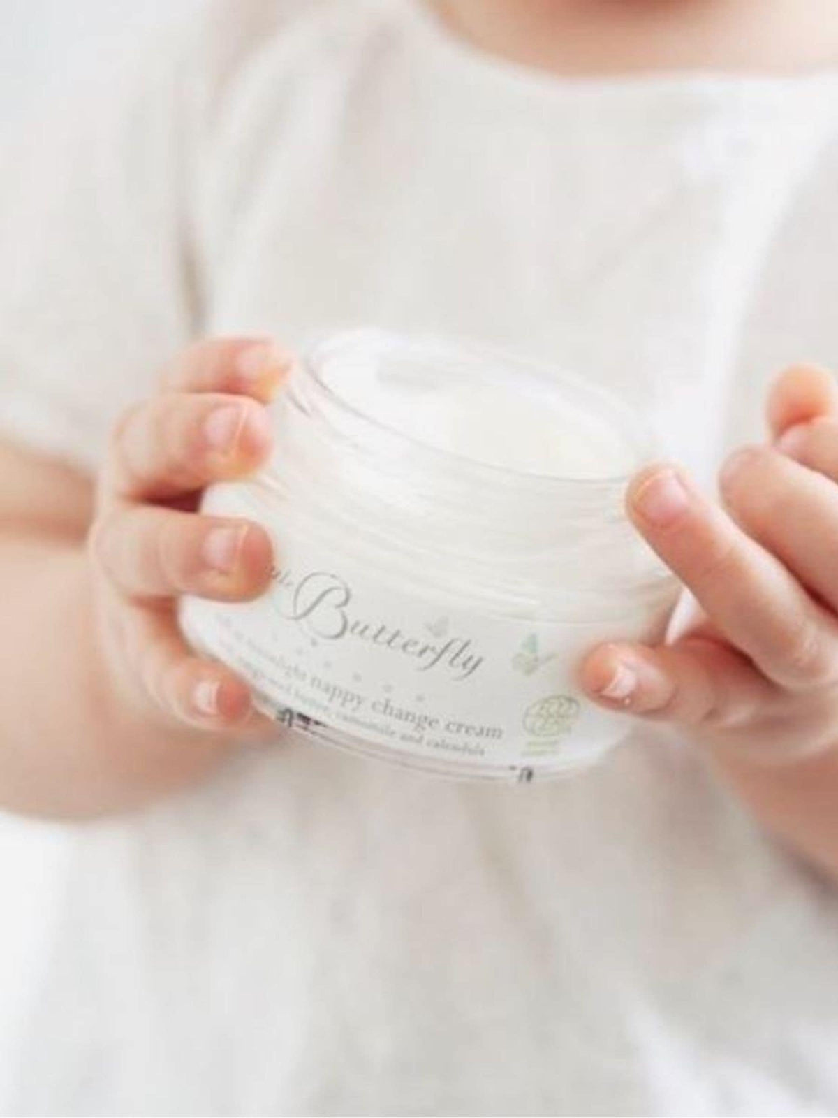 Little Butterfly nappy change cream Soft as Moonlight 50ml (British brand)
