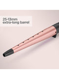 BaByliss rose quartz conical curling wand (British brand)