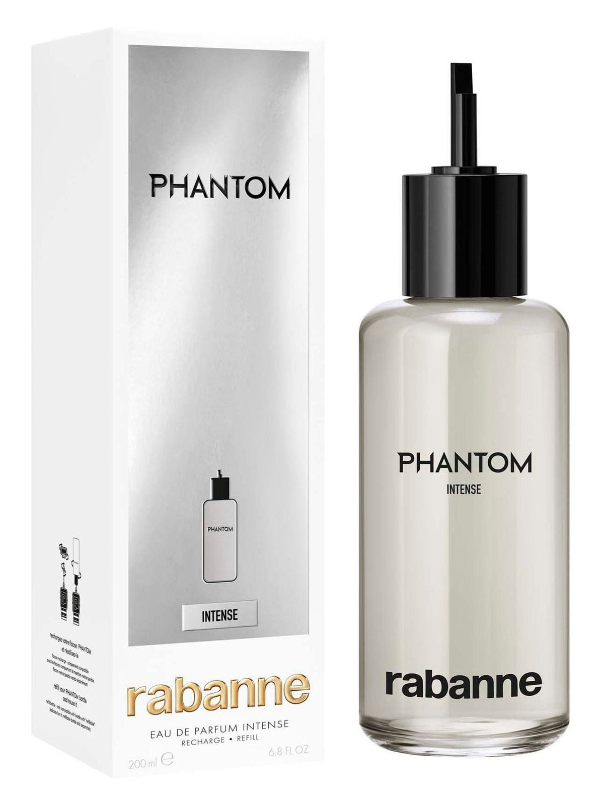 Rabanne Phantom Intense Eau de Parfum Refill 200ml - British product