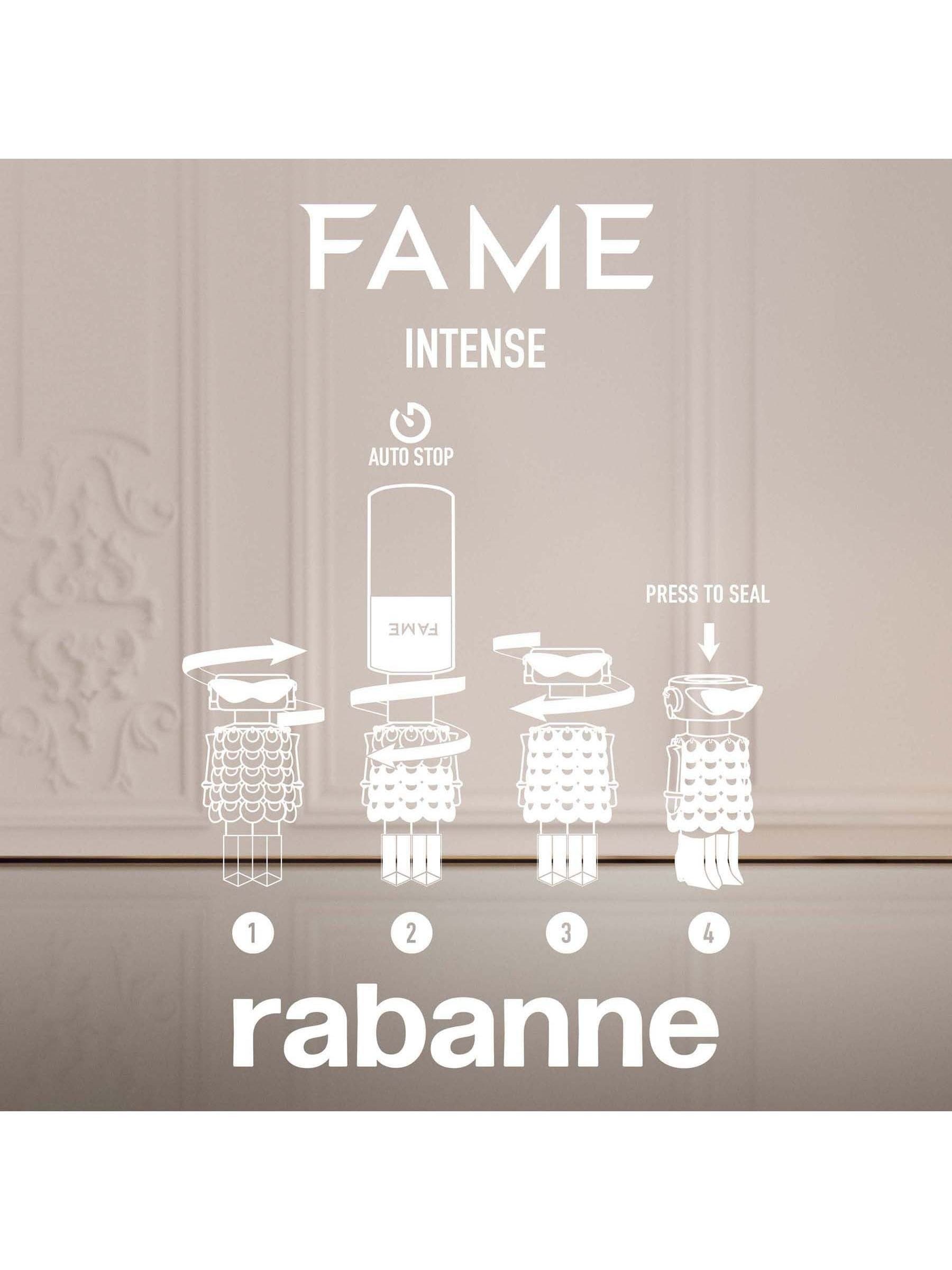 Rabanne Fame Intense Eau de Parfum 80ml, imported from the UK