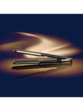 BaByliss Black Onyx hair straightener with ceramic plates, imported from the UK