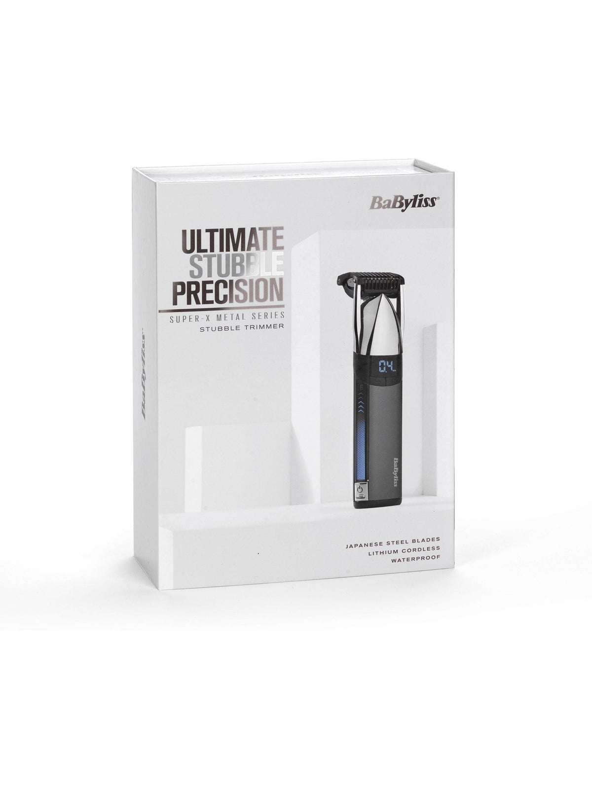 BaByliss SuperX Metal Series stubble trimmer - British product