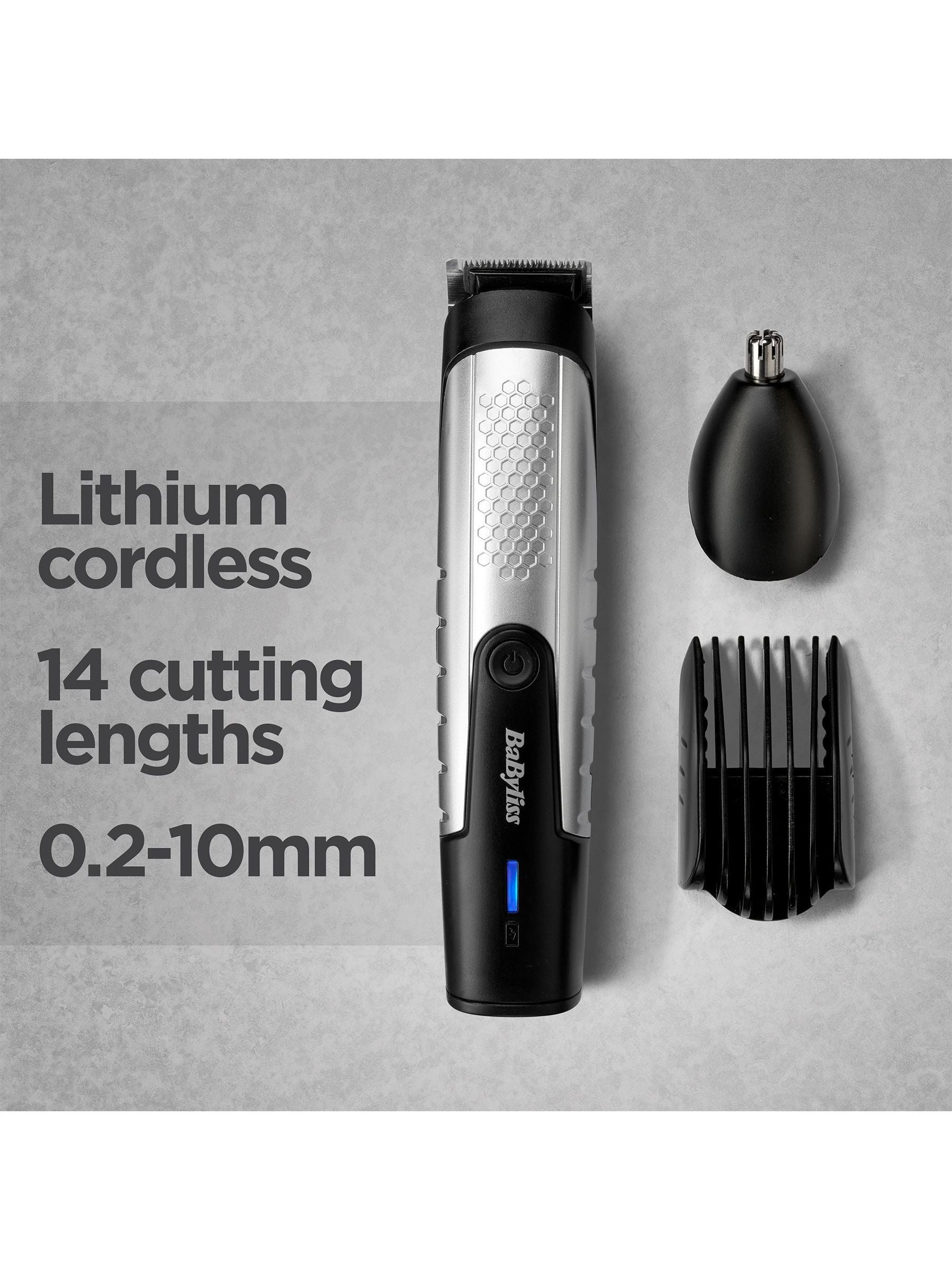 BaByliss Lithium Power Beard Trimmer - British product