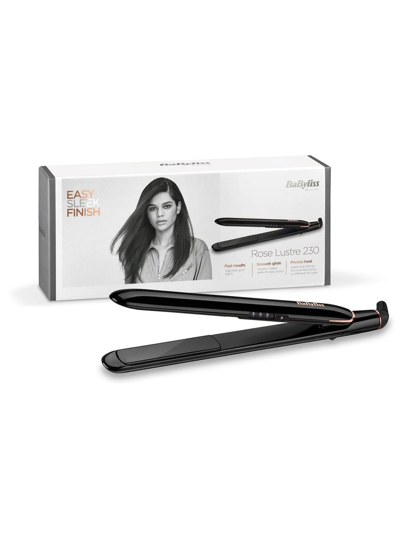 BaByliss Rose Lustre 230 hair straightener (British brand)