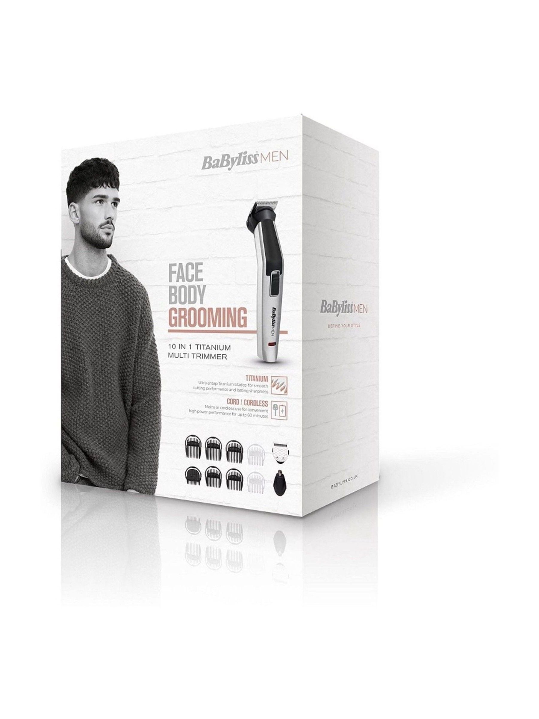BaByliss 10-in-1 Titanium Multi Trimmer Kit - British product
