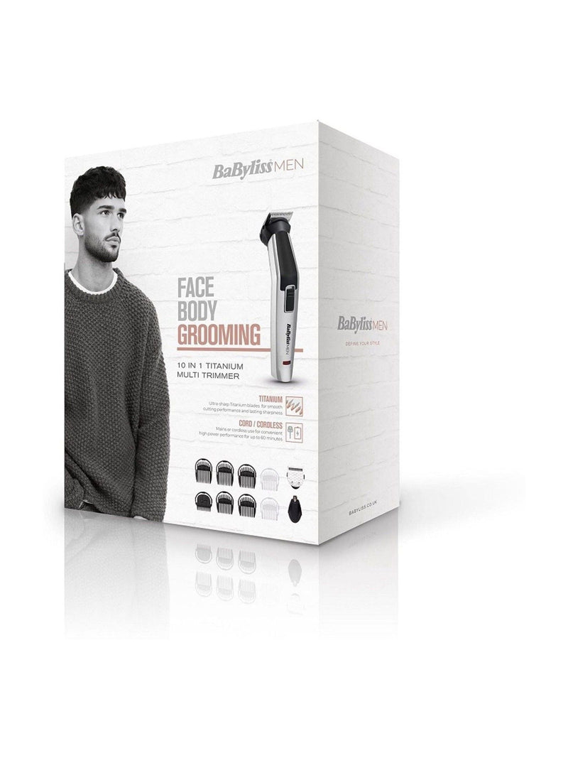 BaByliss 10-in-1 Titanium Multi Trimmer Kit - British product