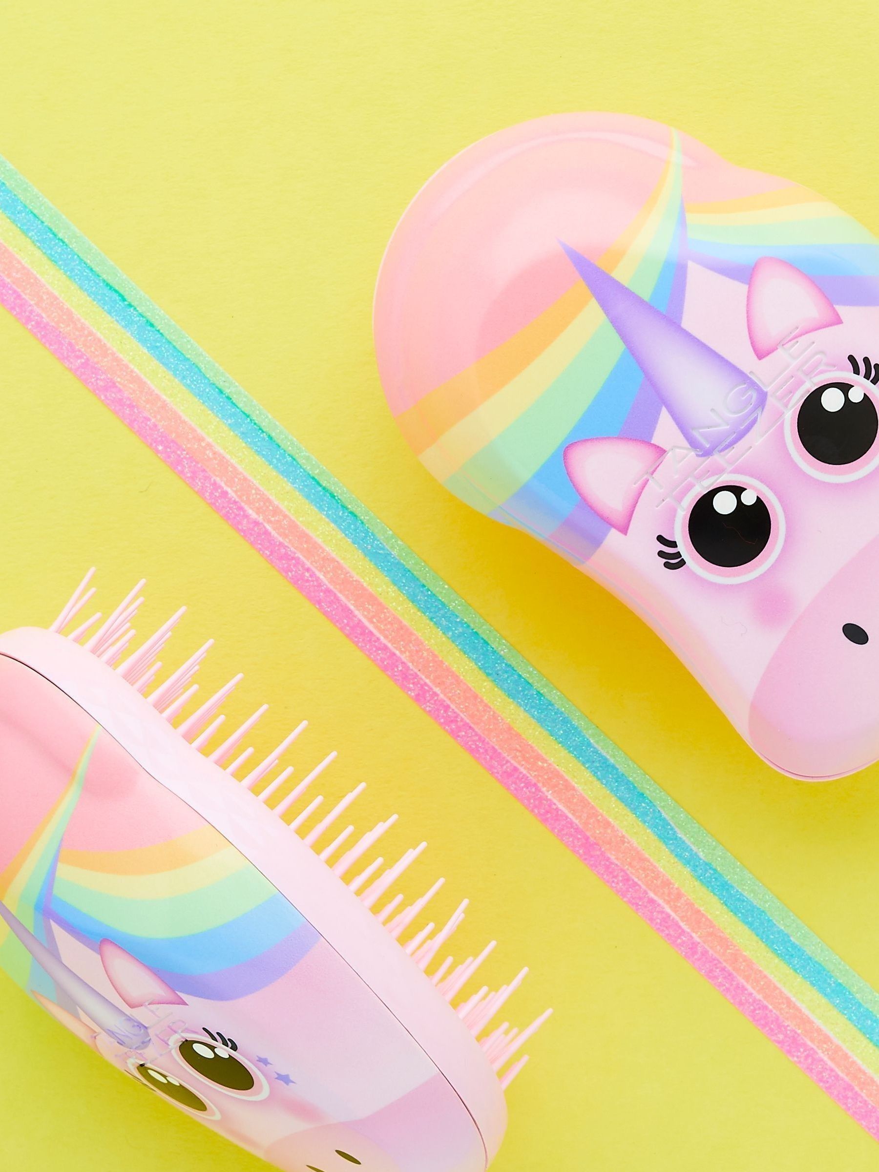 Tangle Teezer kids unicorn mini detangling hairbrush (British brand)