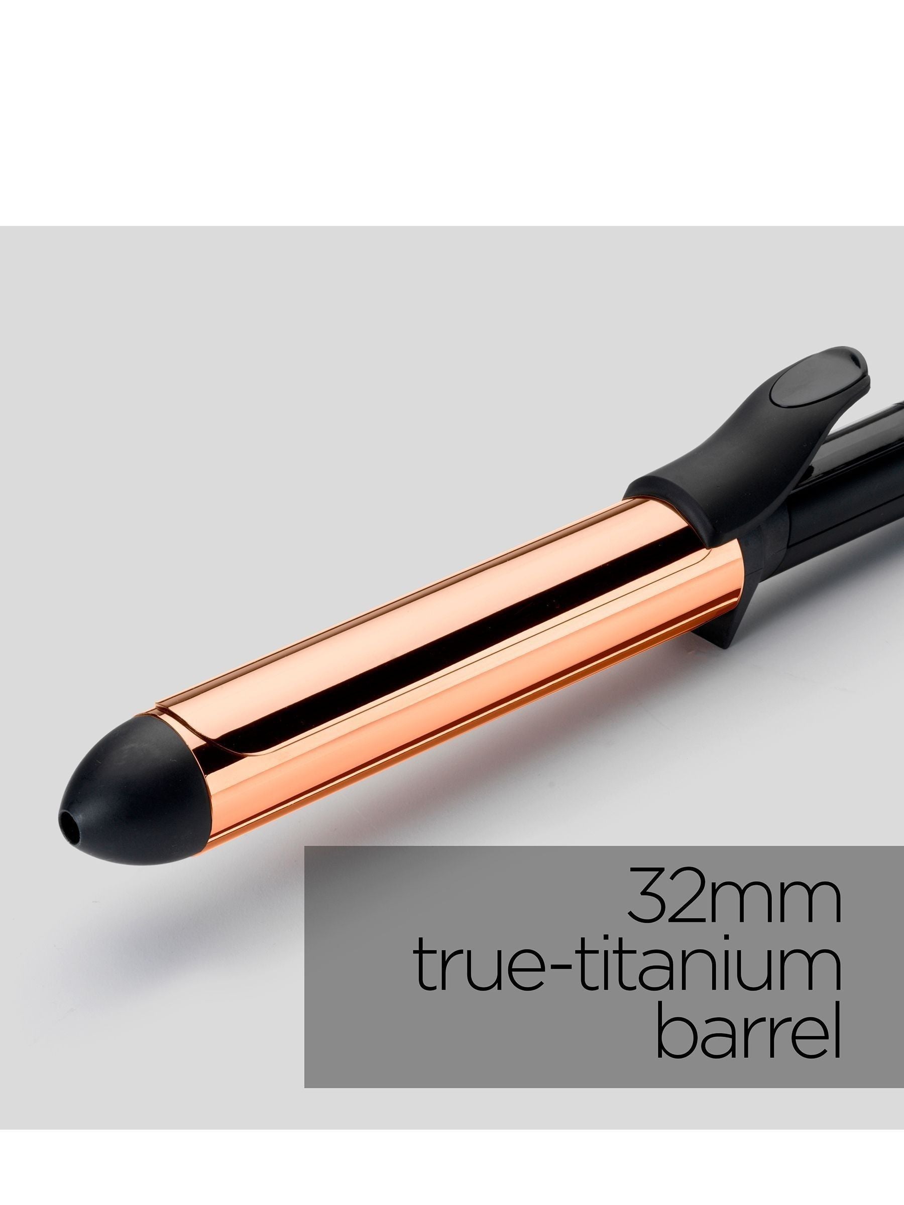 BaByliss Titanium Brilliance curling tong, imported from the UK