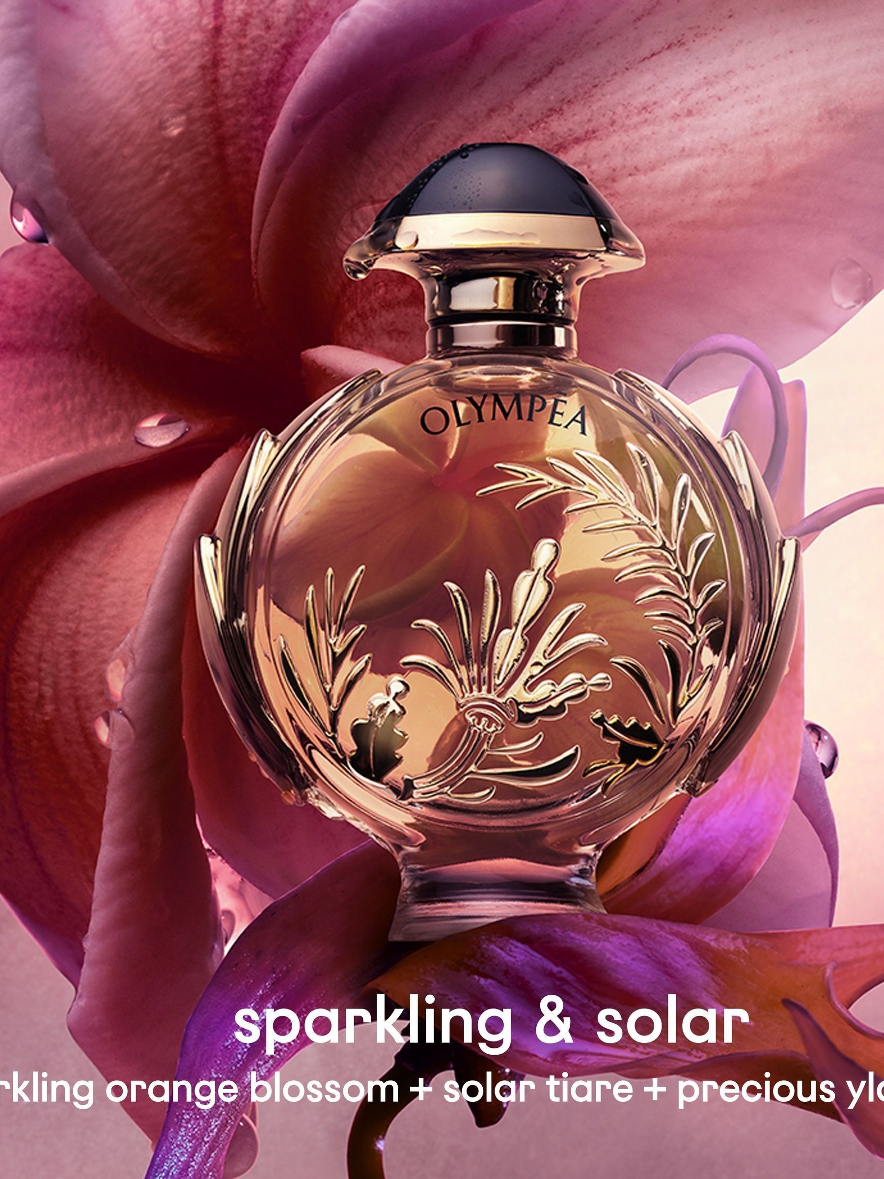 Rabanne Olympea Solar eau de parfum 50ml, imported from the UK