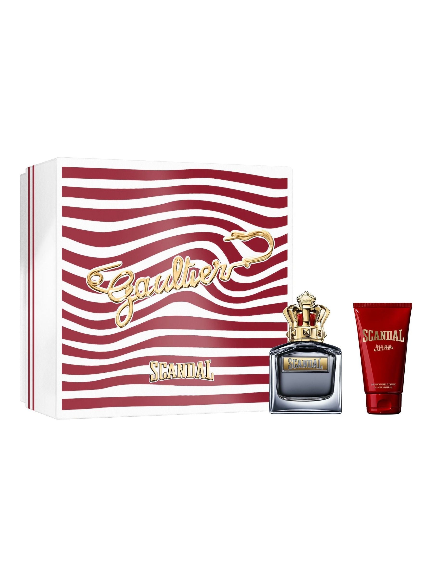 Jean Paul Gaultier Scandal Pour Homme Eau de Toilette and Shower Gel Gift Set 50ml + 75ml, UK version