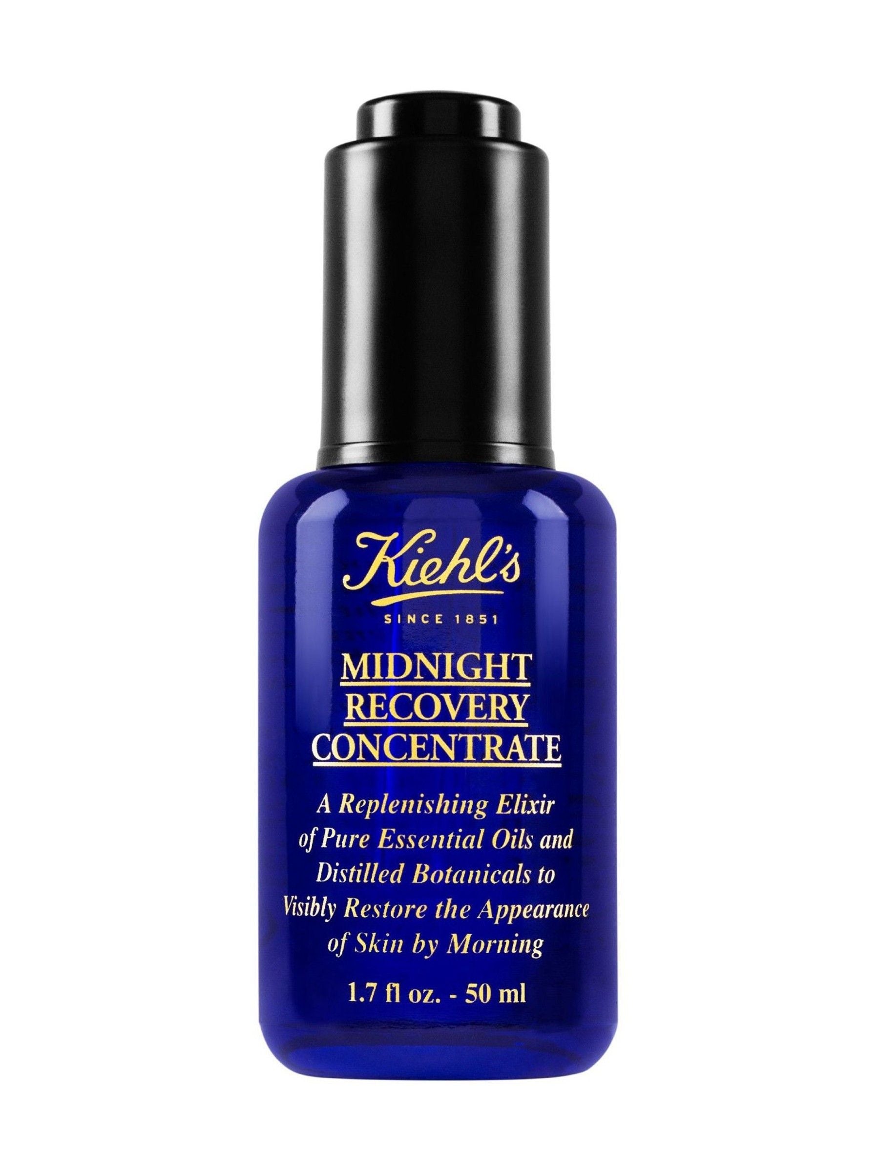 Kiehls Midnight Recovery Concentrate facial oil 15ml, UK version
