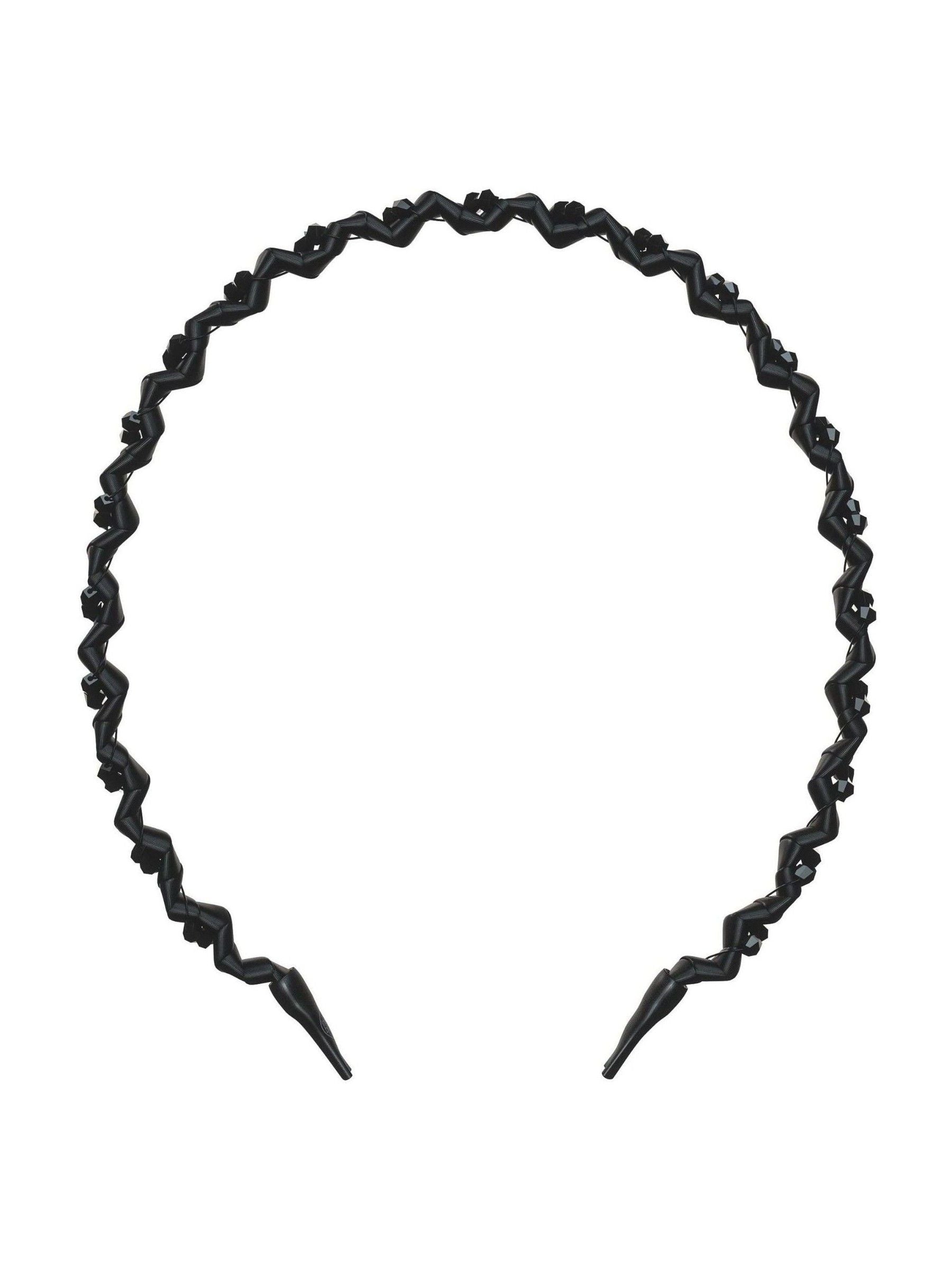 Invisibobble Hairhalo headband Black Sparkle (British brand)