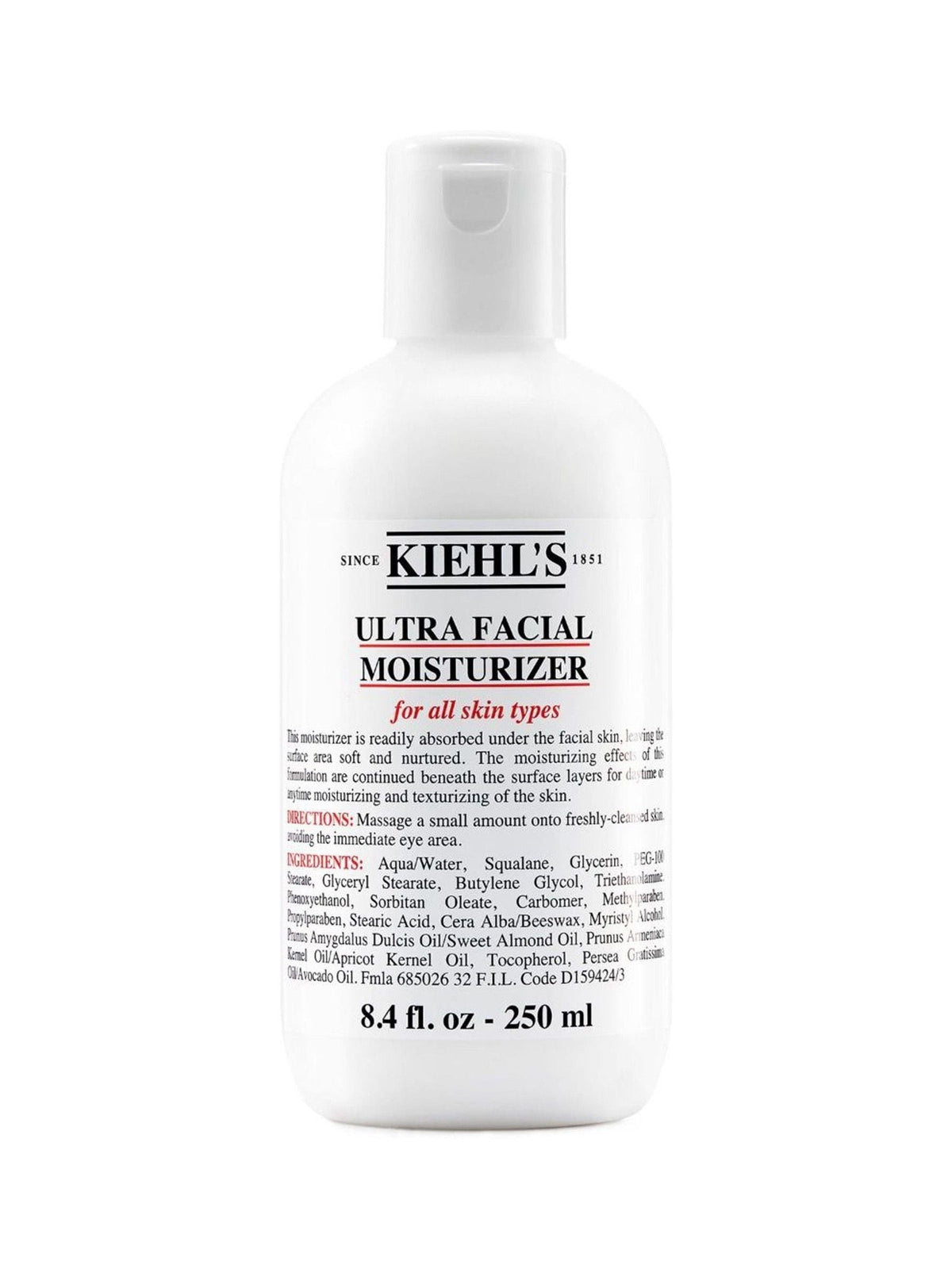 Kiehls Ultra Facial Moisturiser 250ml, UK version