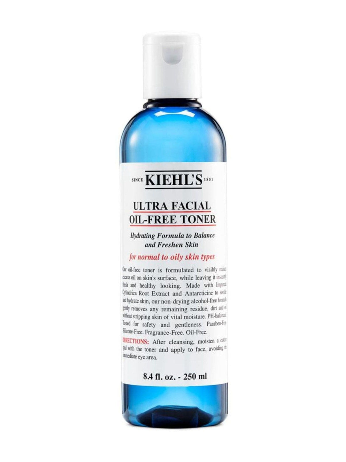 Kiehls oil-free facial toner 250ml, UK version