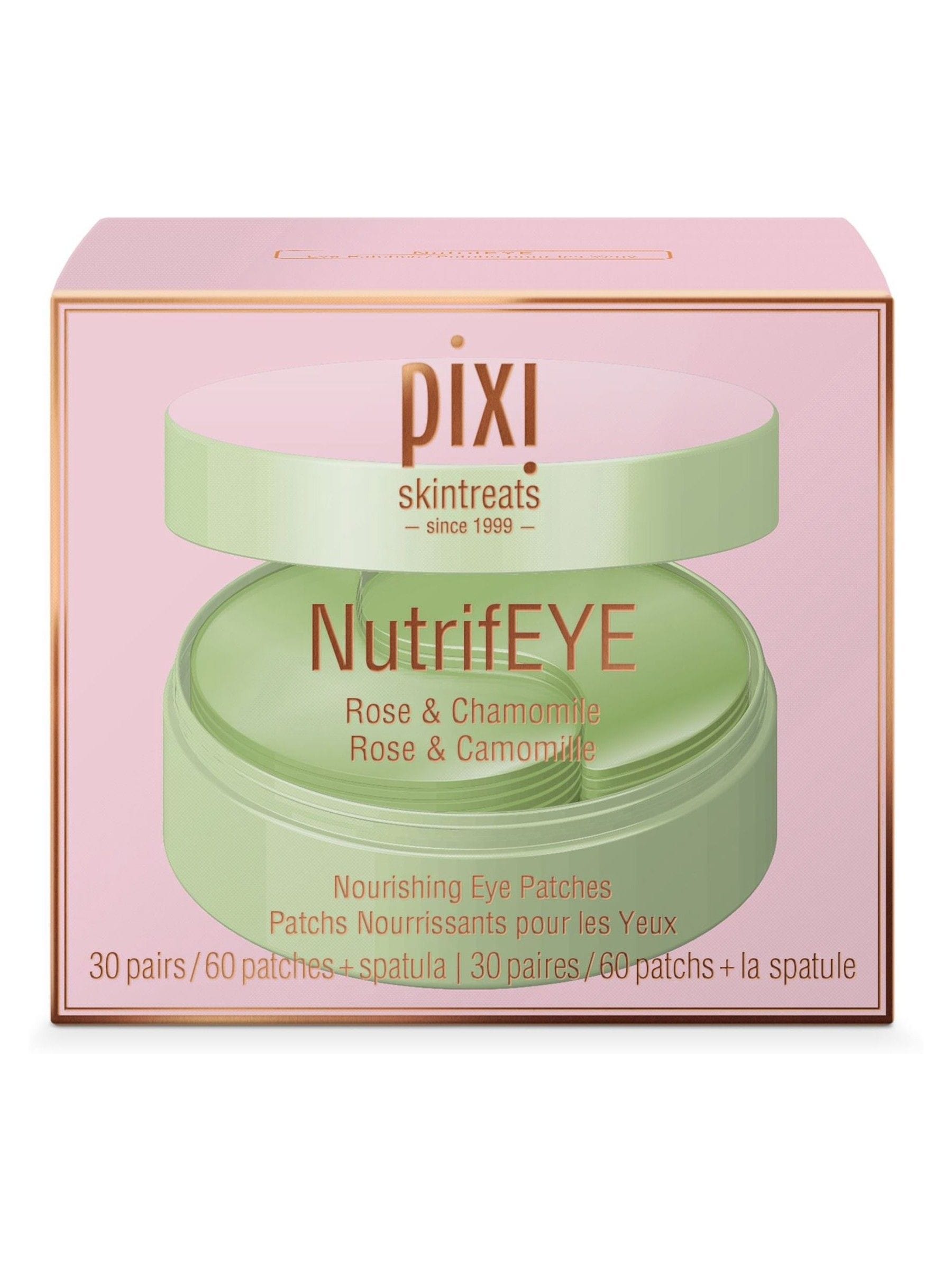 Pixi NutrifEYE rose-infused eye patches 30 pairs, imported from the UK