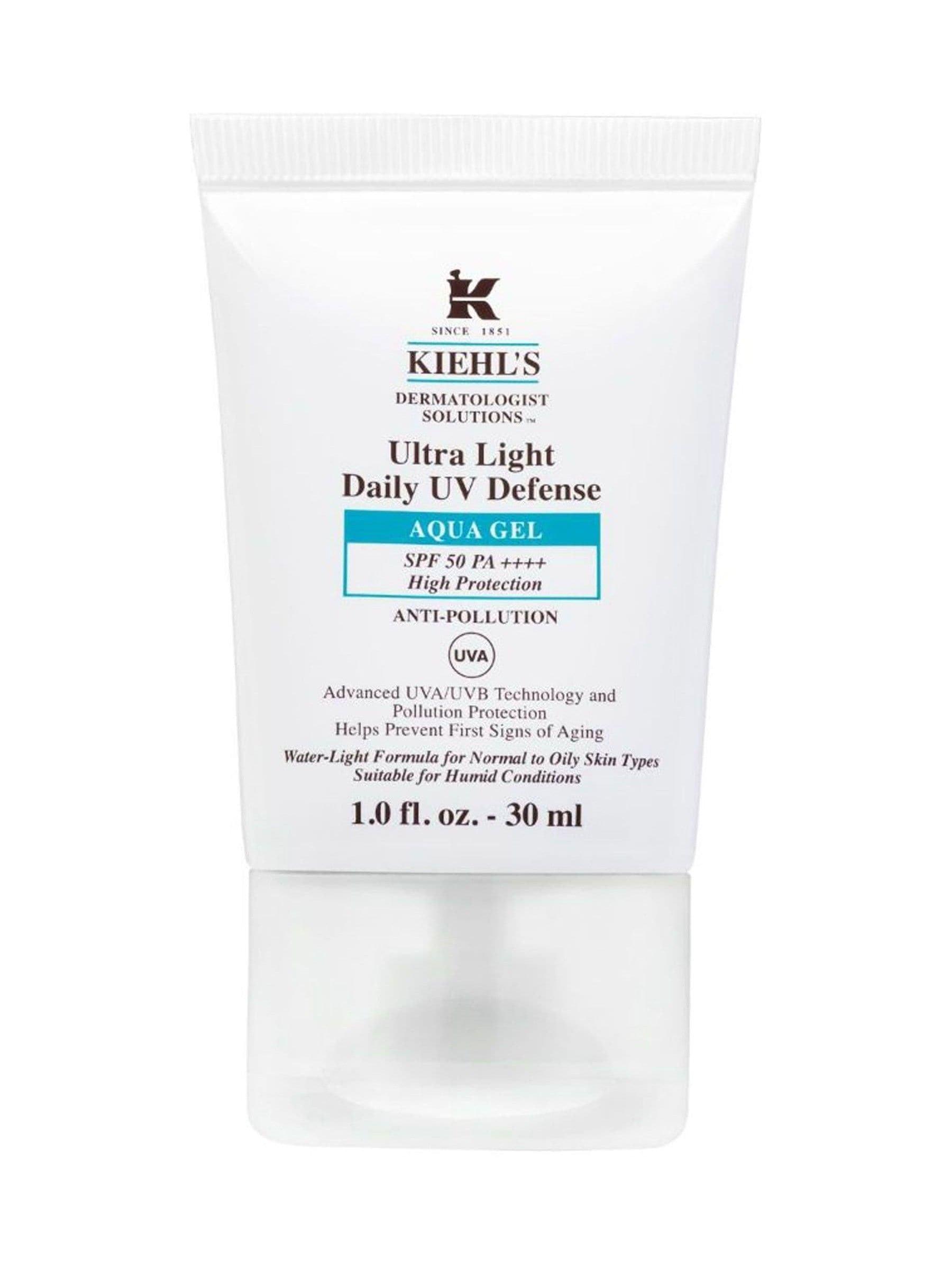 Kiehls Ultra Light Daily UV Defense Aqua Gel SPF 50 Sunscreen 60ml
