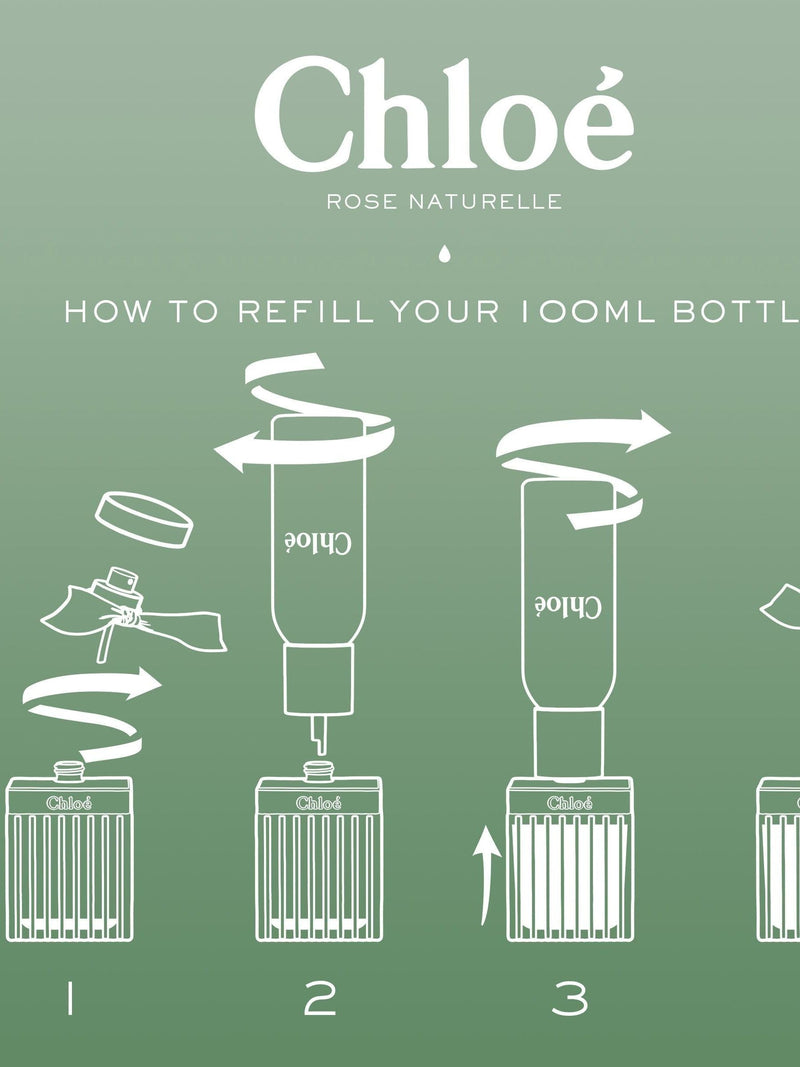 Chloé Rose Naturelle Eau de Parfum 100ml - British product