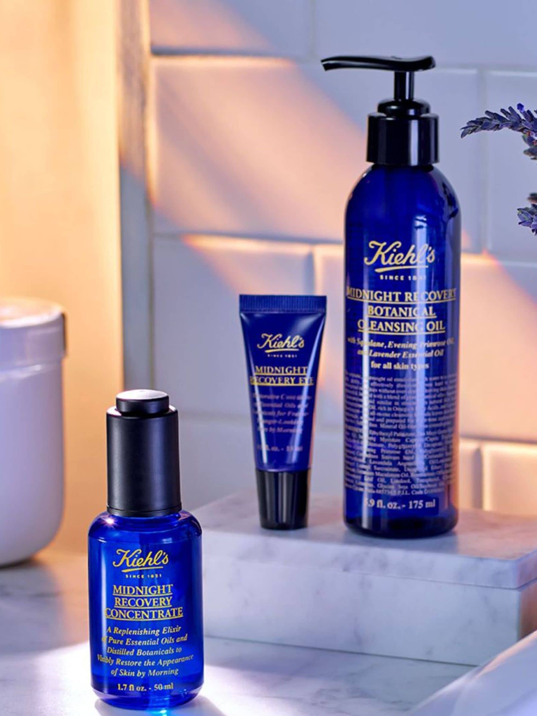 Kiehls Midnight Recovery Eye Cream 15ml, importert fra Storbritannia