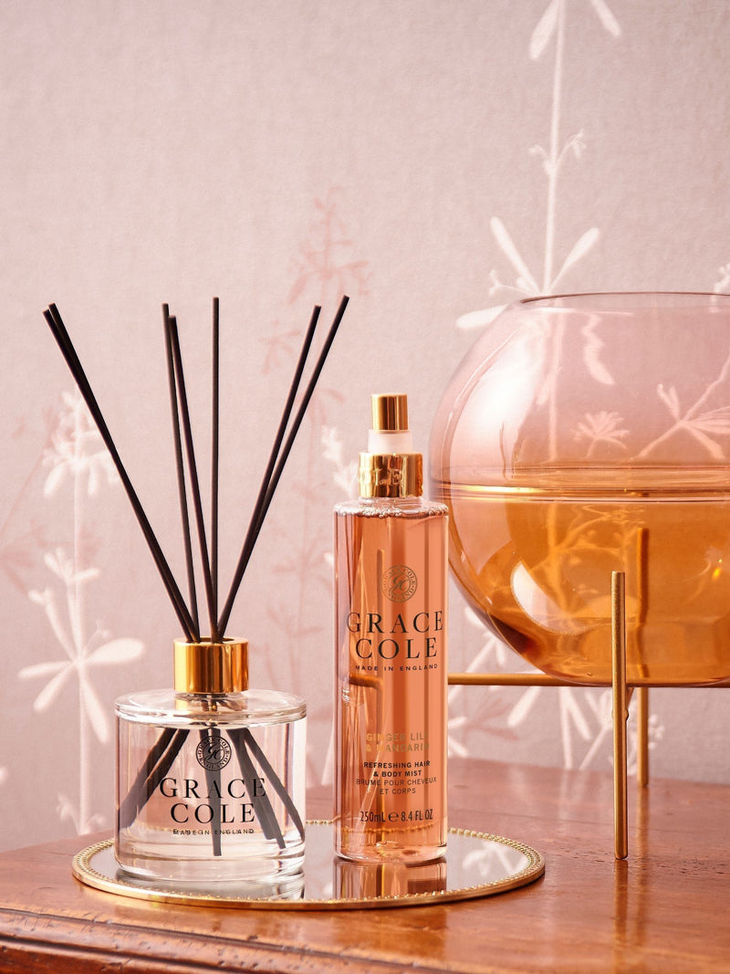Grace Cole hair and body mist Ginger Lily and Mandarin 250ml, UK version