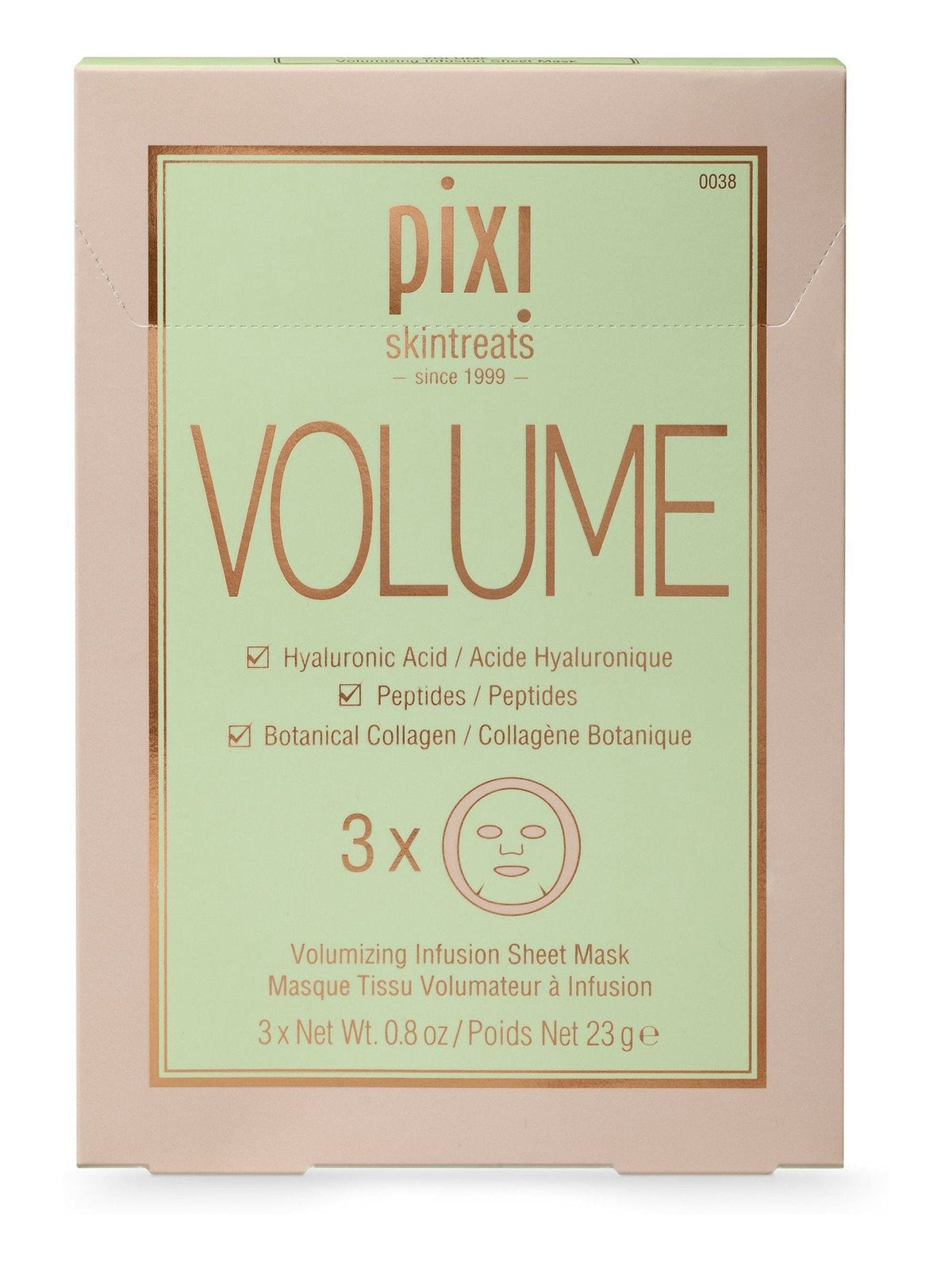 قناع Pixi Plump Collagen Boost Sheet Mask، مستورد من المملكة المتحدة