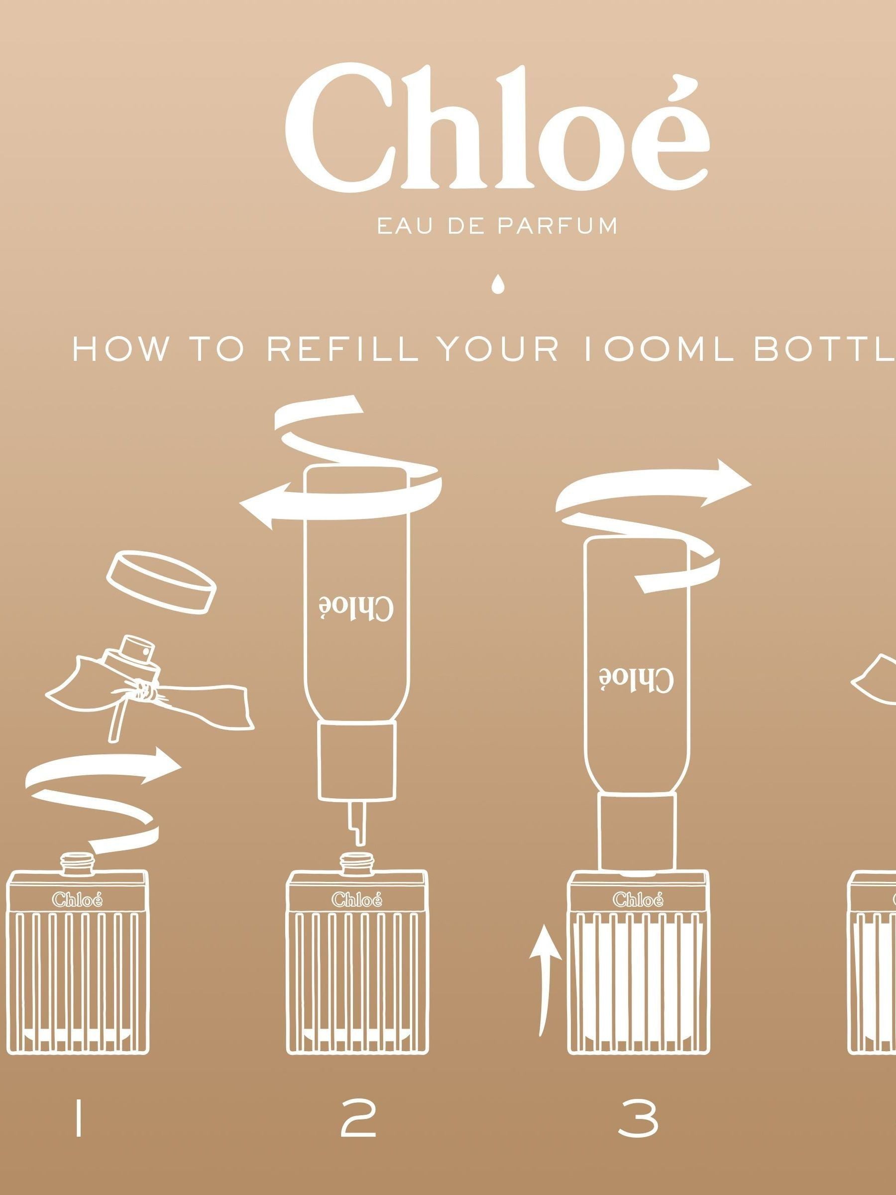 Chloé Eau de Parfum Refillable 150ml - British product