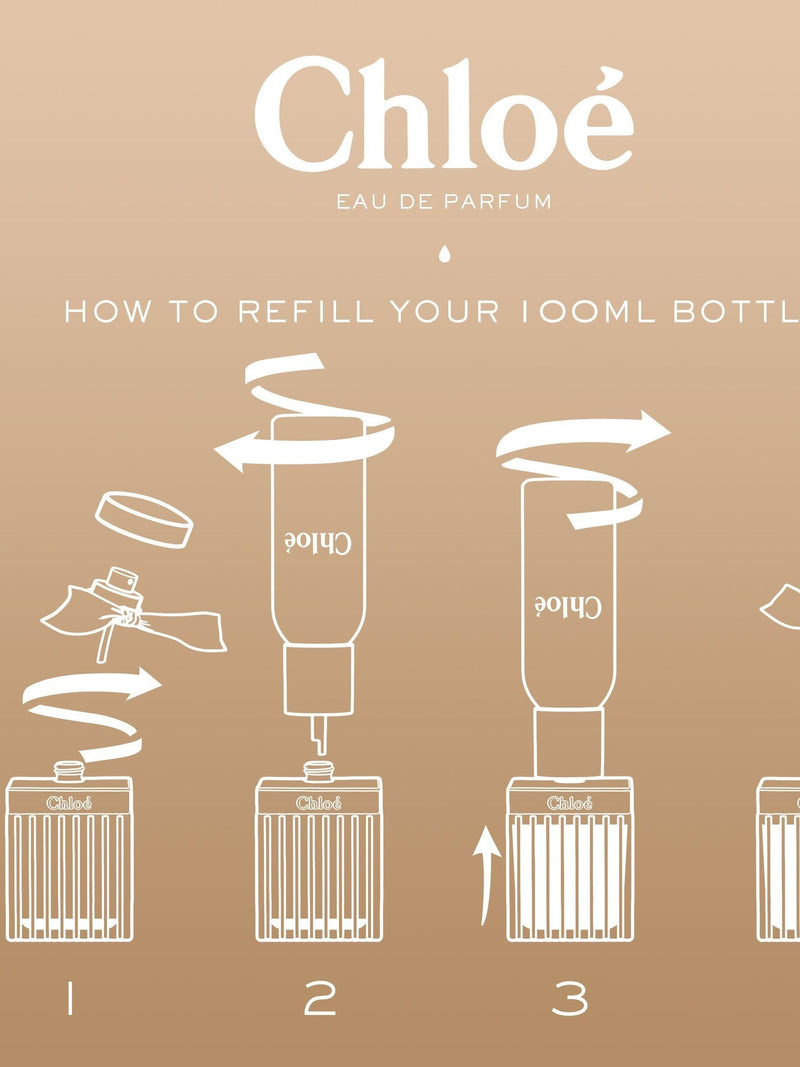 Chloé Eau de Parfum Refillable 150ml - British product