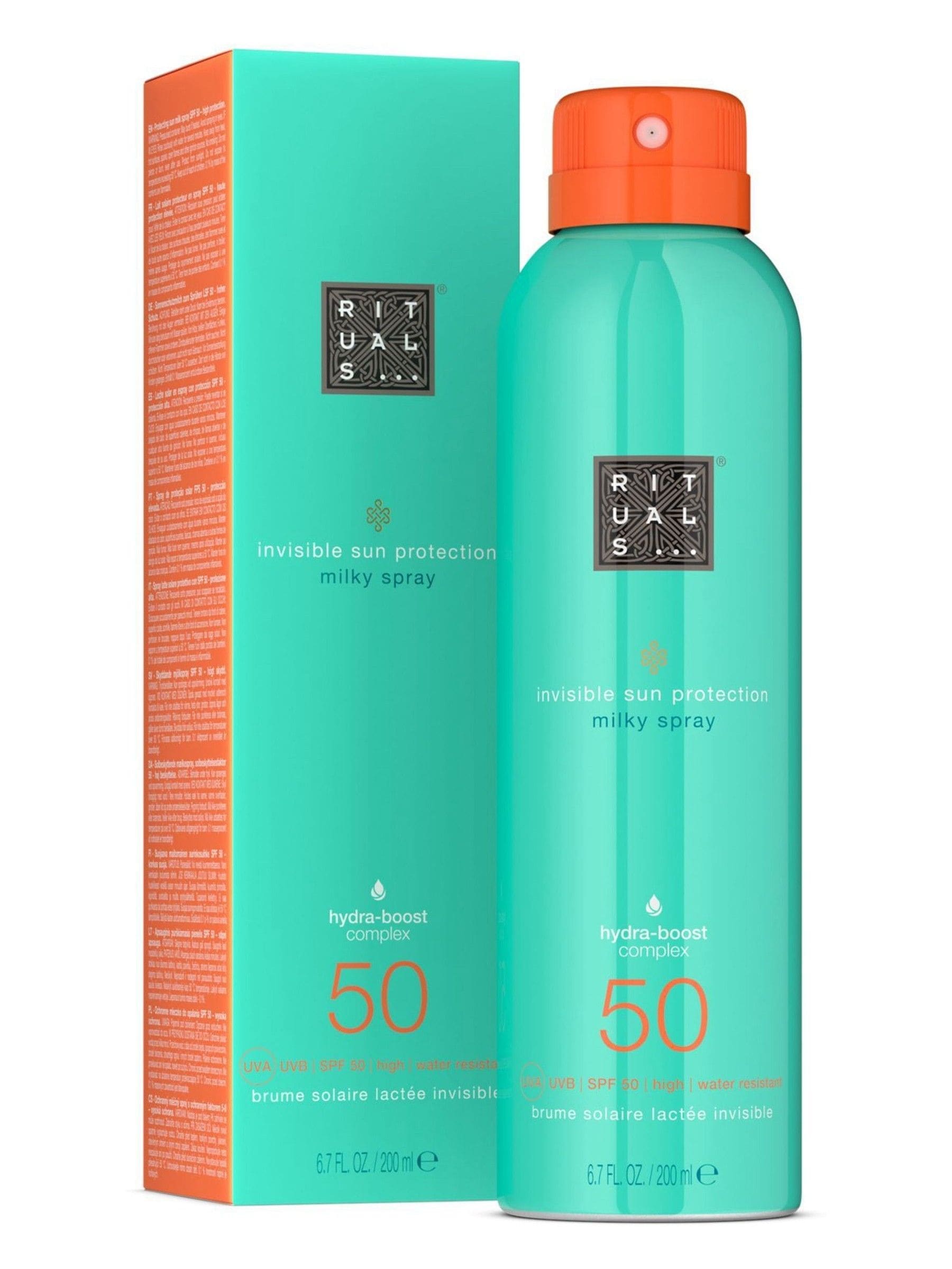 Rituals Sun Protection Milky Spray SPF 50 200ml, imported from the UK