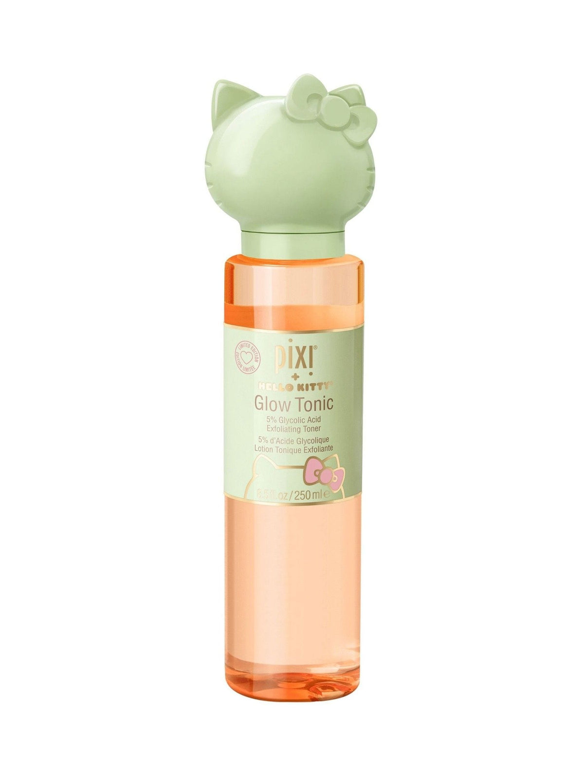 Pixi Glow Tonic Hello Kitty facial toner 250ml, imported from the UK