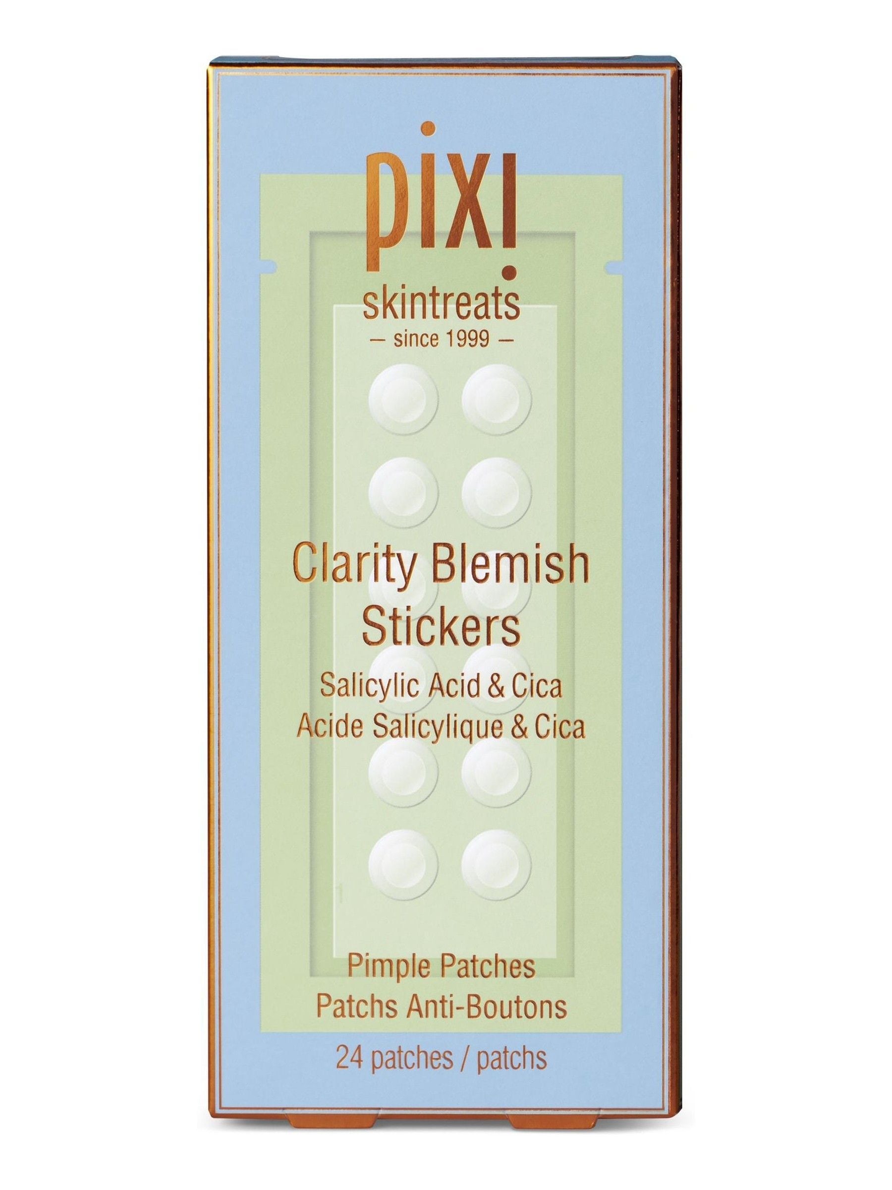 Pixi Clarity Blemish Stickers x24, imported from the UK