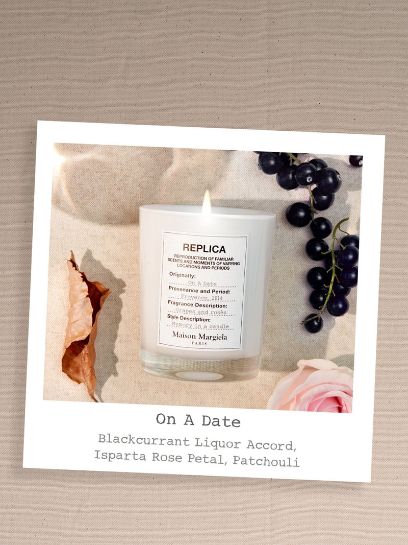 Maison Margiela On A Date candle 165g, imported from the UK