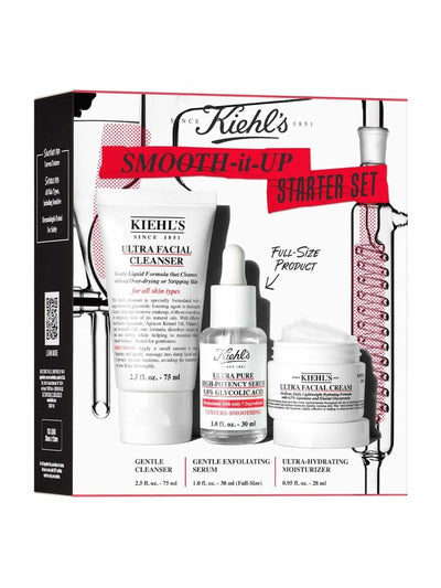 Next Kiehls Smooth It Up Starter Set Skincare Set- Buy online at McGrocer