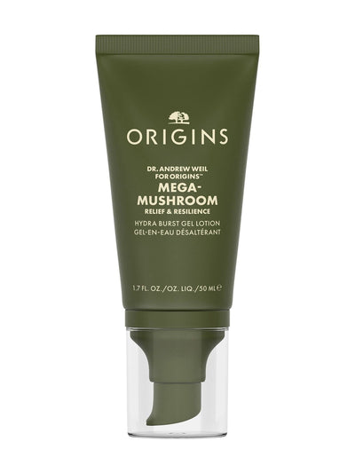 Next Origins Dr Weil Mega-Mushroom Water Burst Soothing Hydrating Lotion 50ml- Buy online at McGrocer