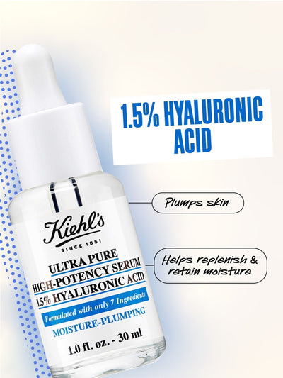 Neste Kiehls Ultra Pure 1.5% Hyaluronic Acid Face Serum 30ml- Kjøp online på McGrocer