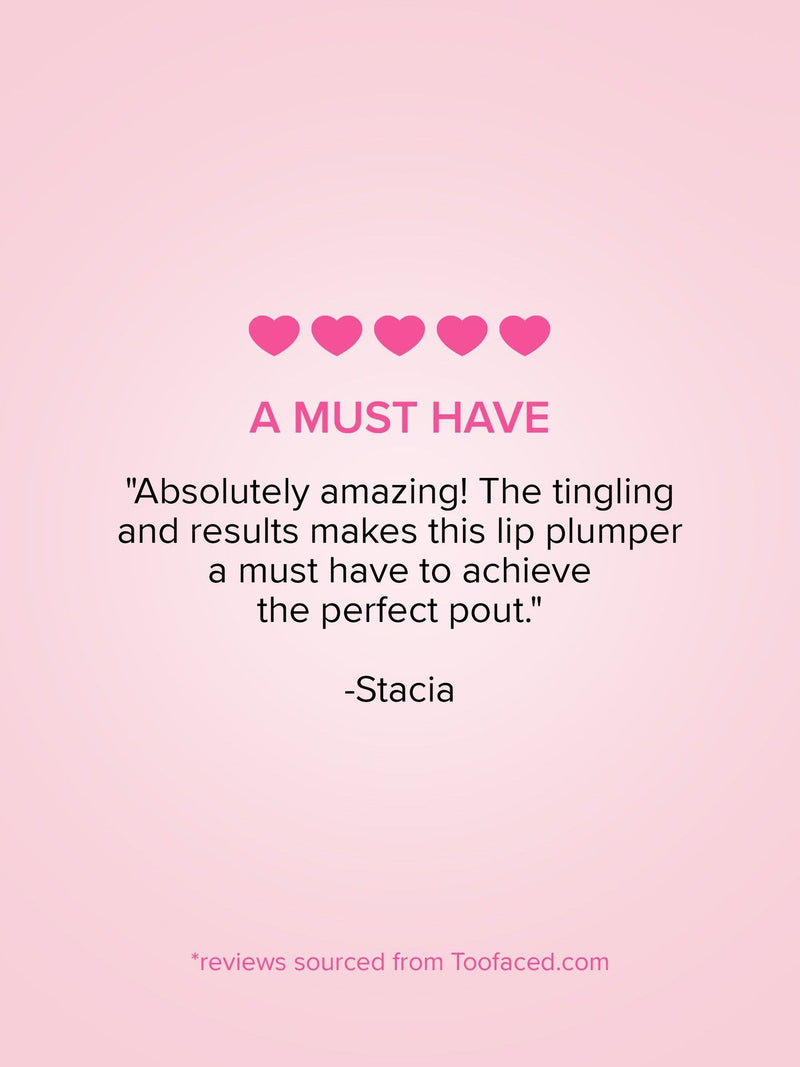 Too Faced Lip Injection Extreme plumping lip gloss 2.8g (British brand)