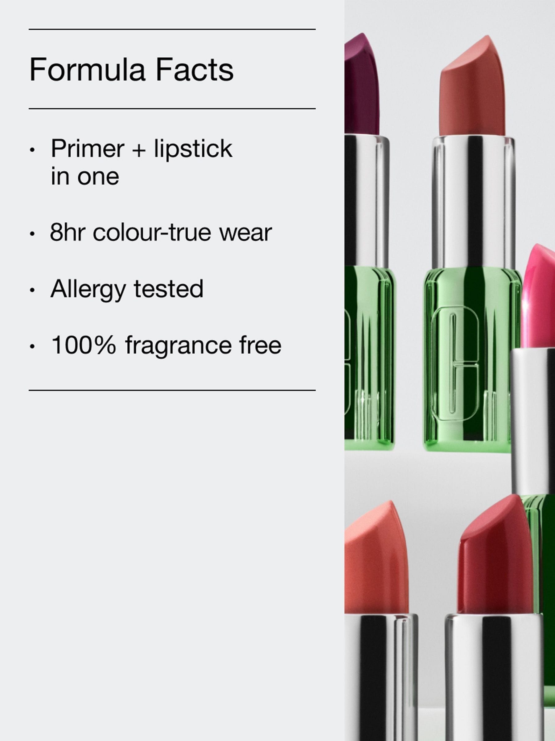 Clinique Shine Longwear Lipstick, UK version