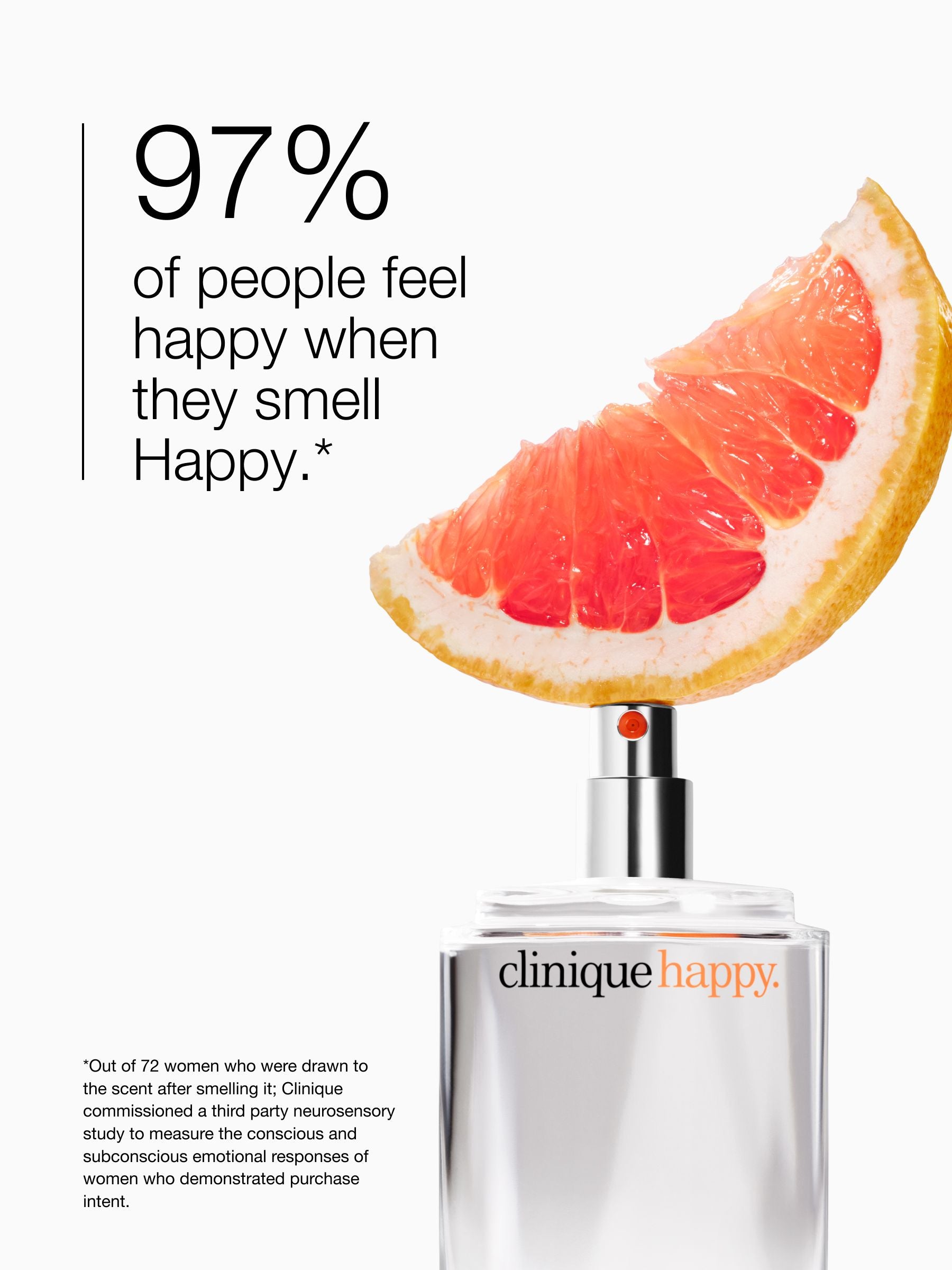 Clinique Happy perfume spray 100ml - British product