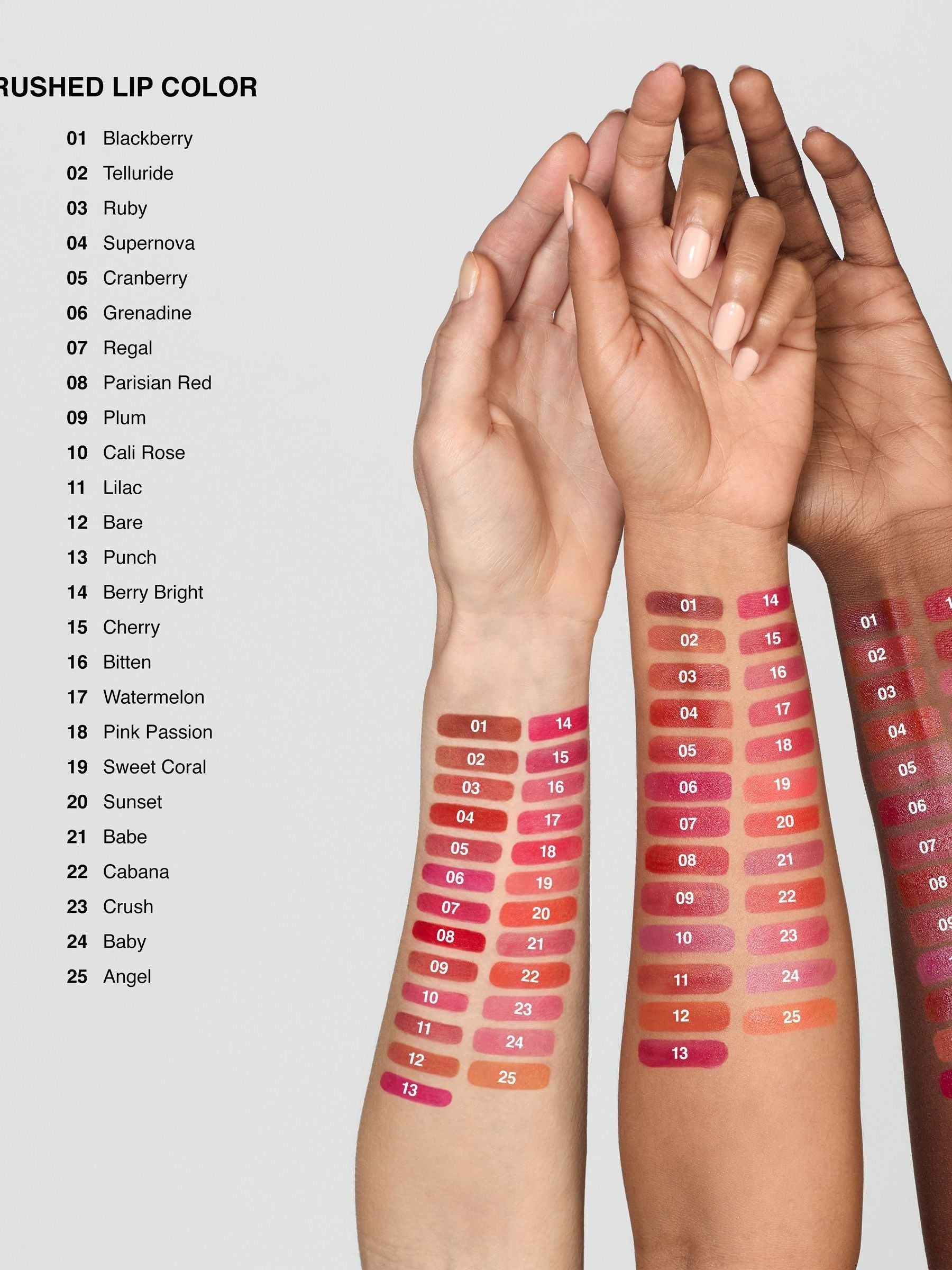 Bobbi Brown Mini Crushed Lip Colour Parisian Red, imported from the UK